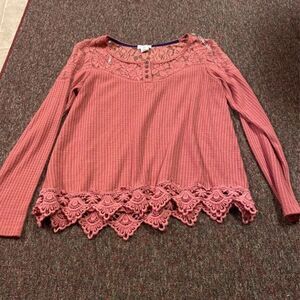 Clover + scout blouse M